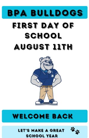 First Day of School 2025-2026